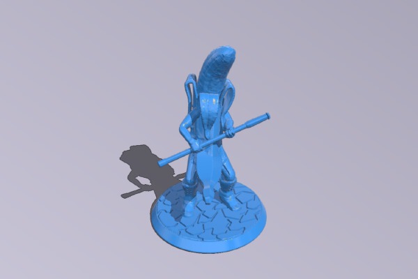Frostgrave Banana Warband - Apothecary | 3d print model