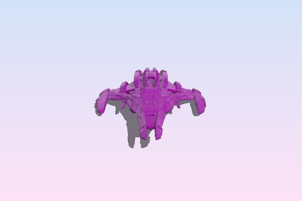 Star Trek - Jem'Hadar Dreadnought (Battleship) | 3d print model