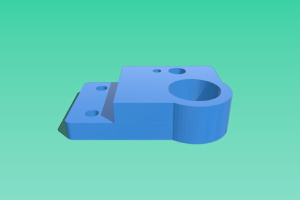 Hictop Prusa I3 Z-Axis Top Bracket with Bearing | 3d print model