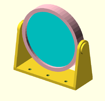 Replacement Mirror Frame | 3d print model