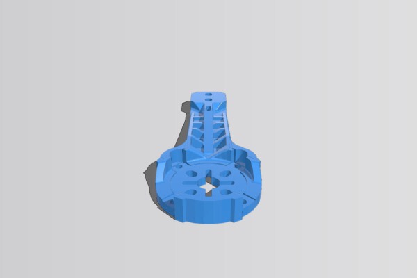 Hovership MHQ2 Rugged, alt motor mount | 3d print model