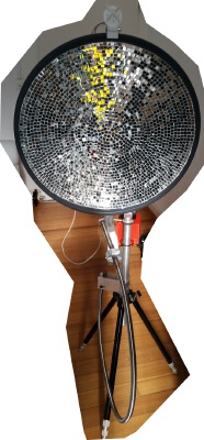 Parabolic Heating System for Camping mobile use | 3d print model