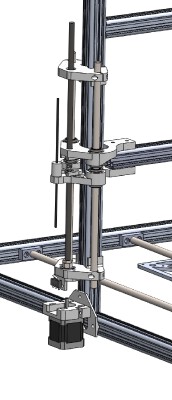 k8200 3DRAG - New double motorization axis Z | 3d print model
