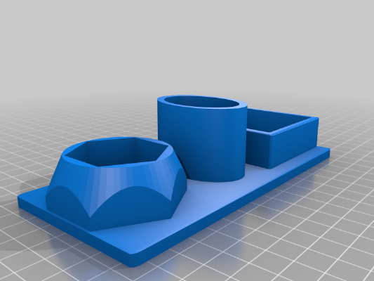 Micro Sol and set and brush holder | 3d print model