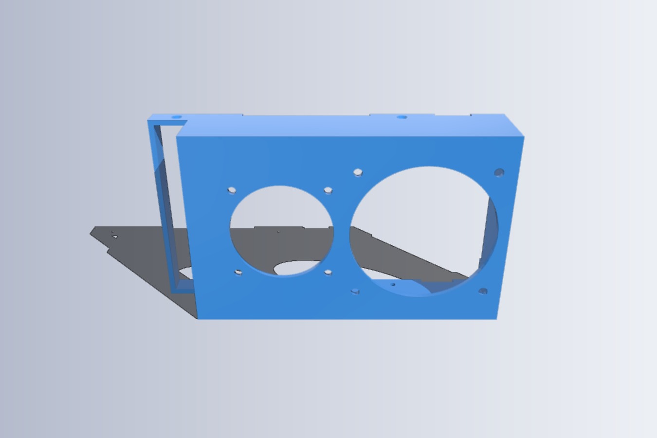 Ender 3 Doublecool Power Supply Fan Case