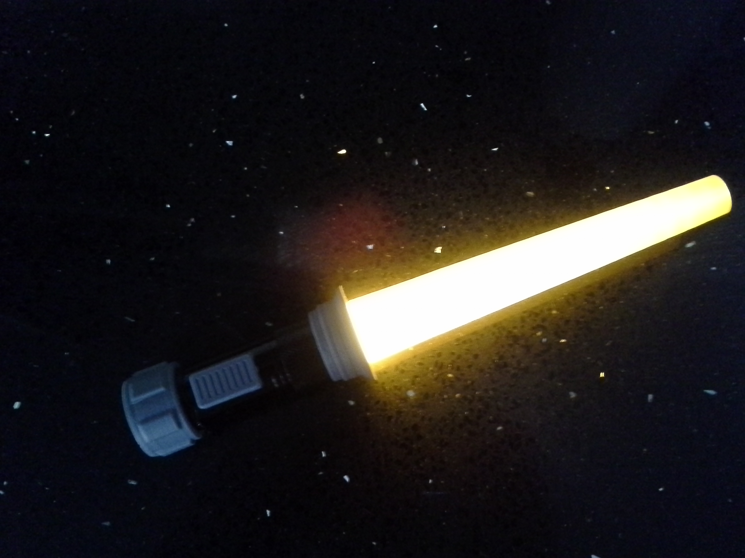 Mini Lightsaber from Harbor Freight Flashlight