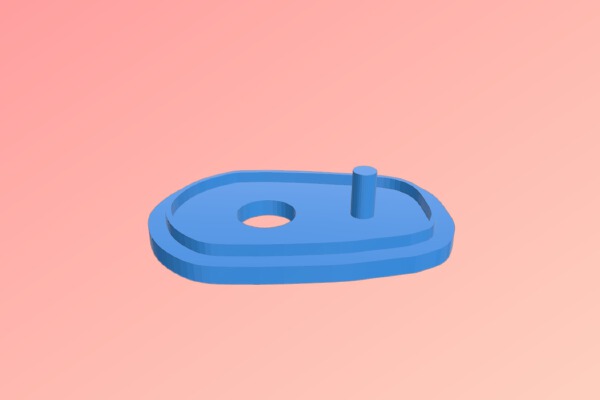 Yamaha FZS FAZER spacers for LED indicators | 3d print model