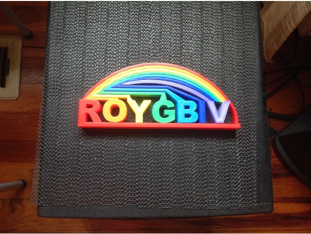 ROYGBIV - The colors in the visible light spectrum