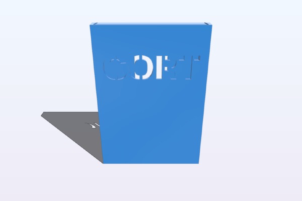 Business Card Holder (Customizable) | 3d print model