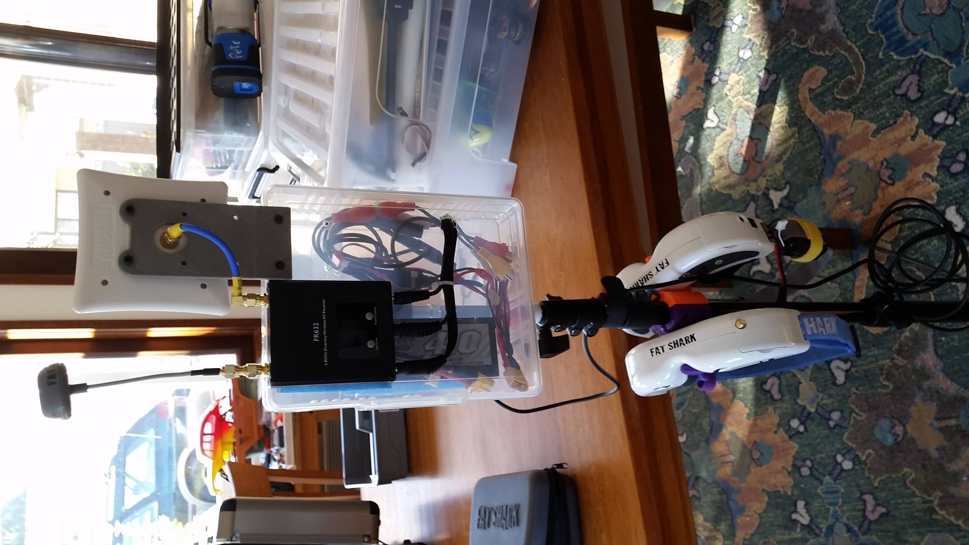 Tripod hanger for Dominator goggles.