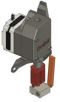 Ender Direct Drive Light (EDL) | 3d print model