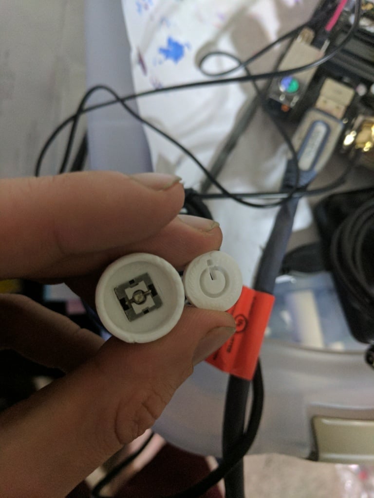 19mm Power button