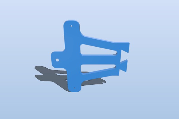 Rear License Plate Bracket for BMW vehicles | 3d print model