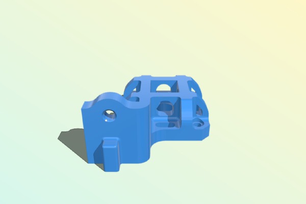 CR-10 Y Motor Stiffening Bracket | 3d print model