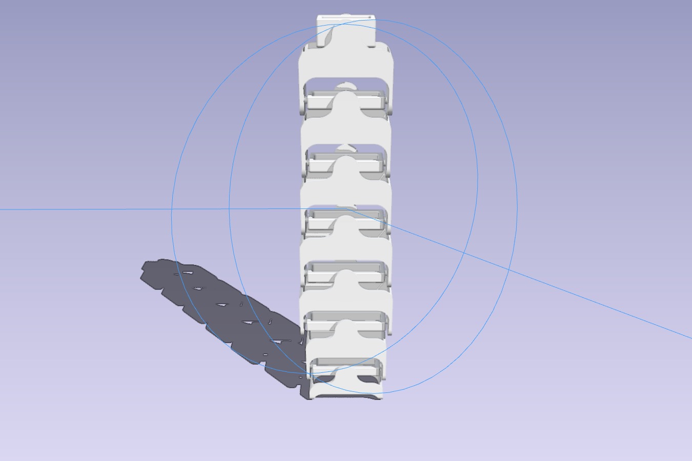 Universal joint neck tie
