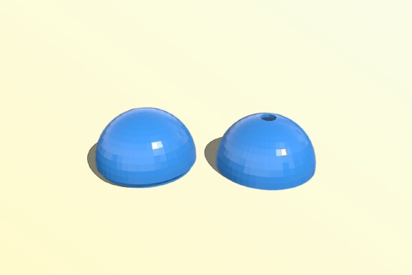 Click together ball | 3d print model