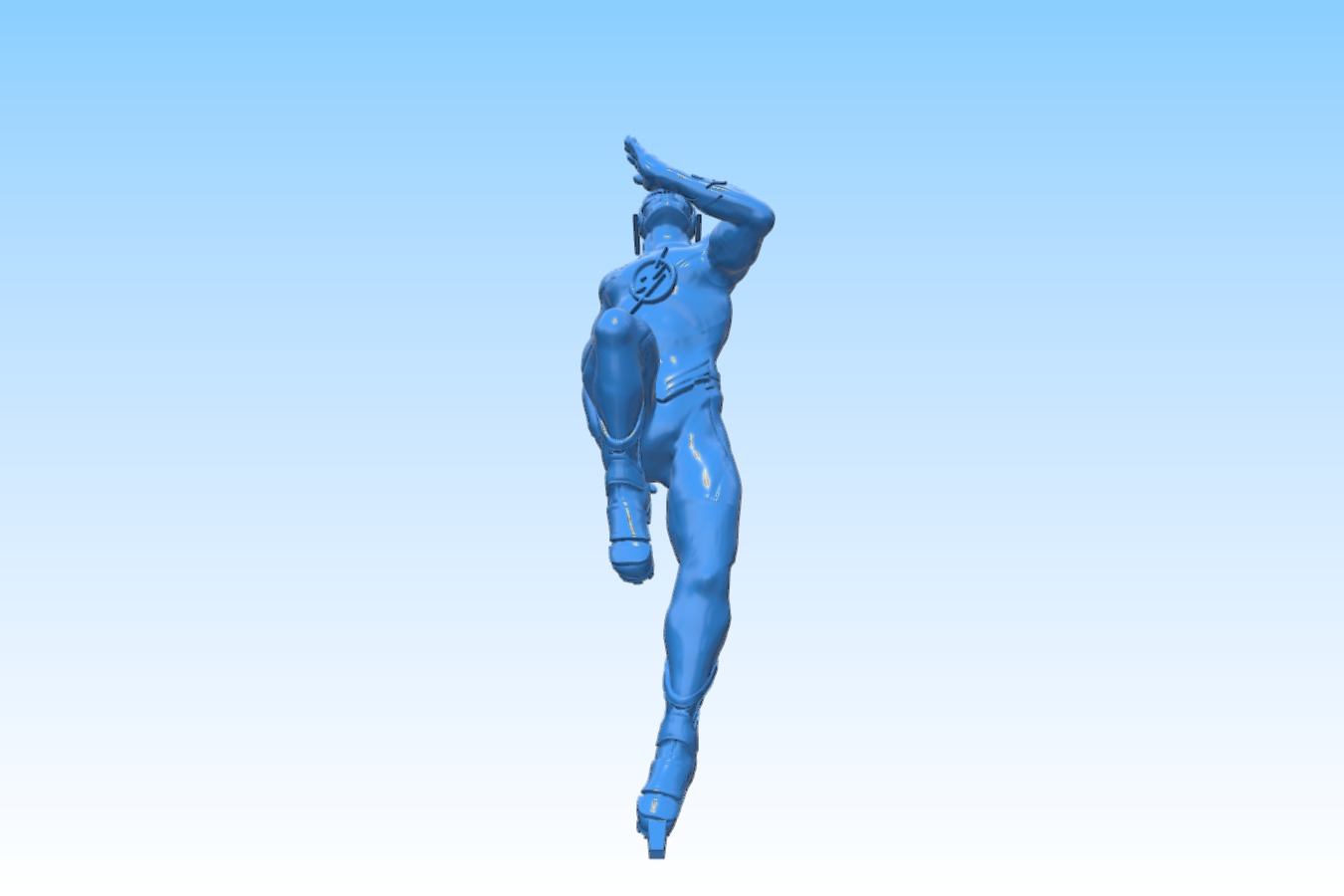 Flash run man
