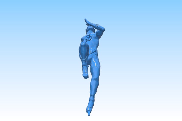 Flash run man | 3d print model
