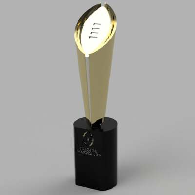 College Football Playoff Trophy | 3d print model