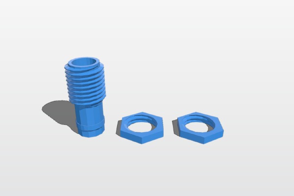 Formicarium inlet | 3d print model