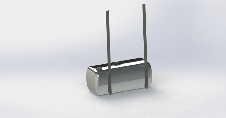 Kraftstofftank (attrappe) 1:14 | 3d print model