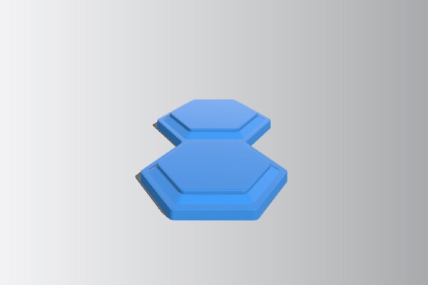 Open WarHex - Baseplates | 3d print model