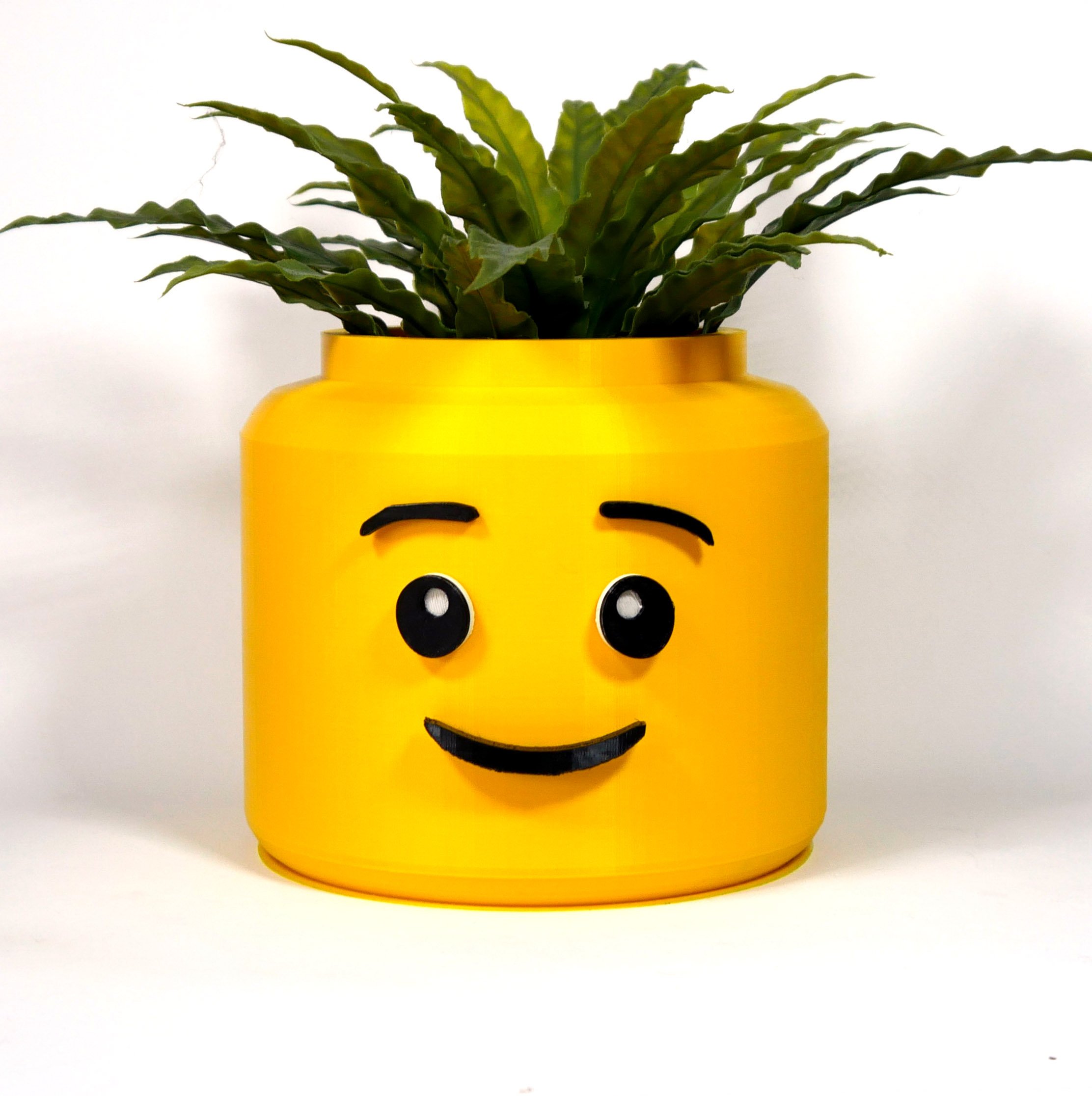 Lego Head Planter | 3d print model
