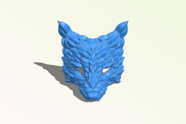 Fox mask | 3d print model