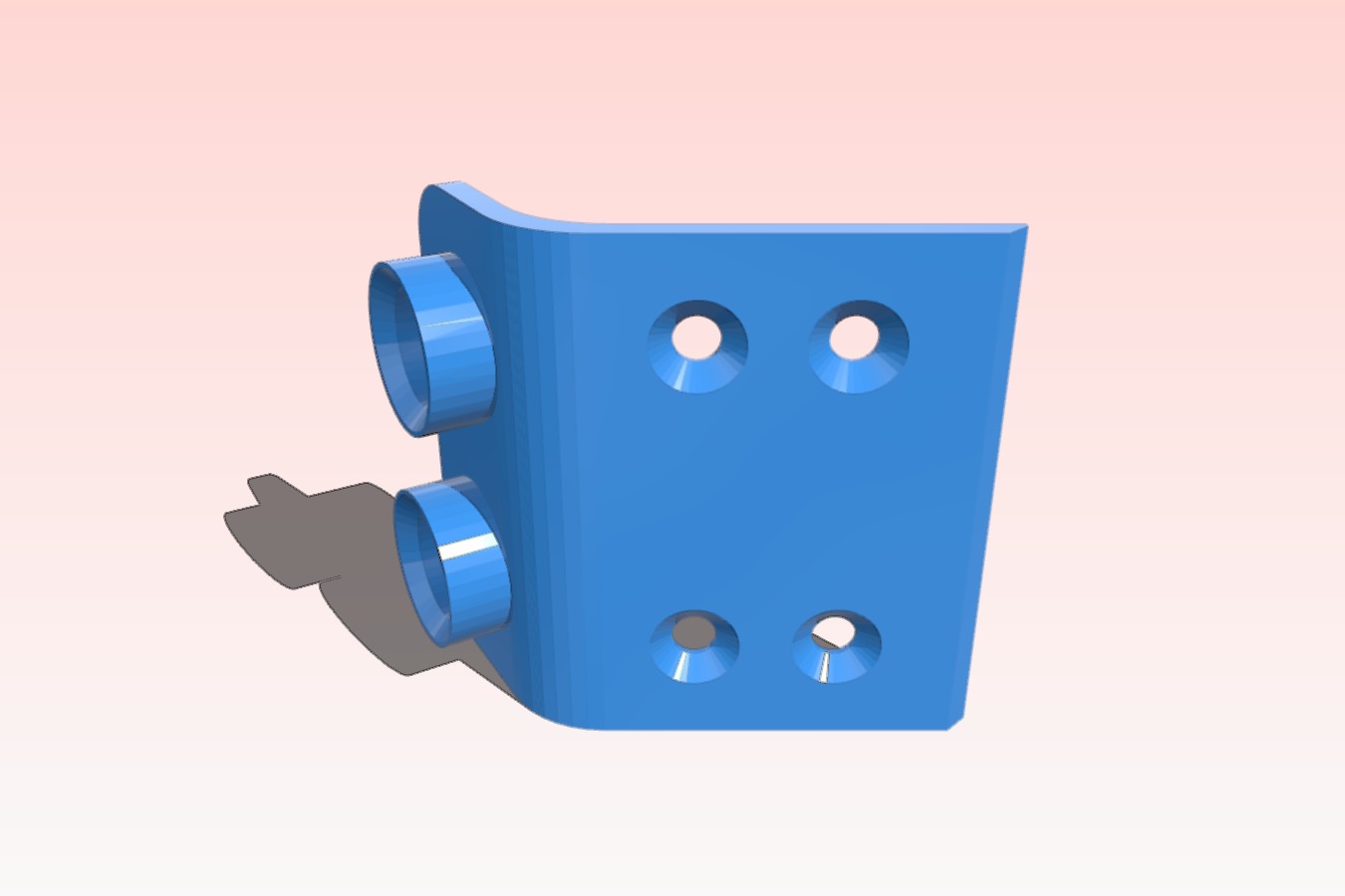 Front bumper with headlights for Rustler_Bandit_Stampede