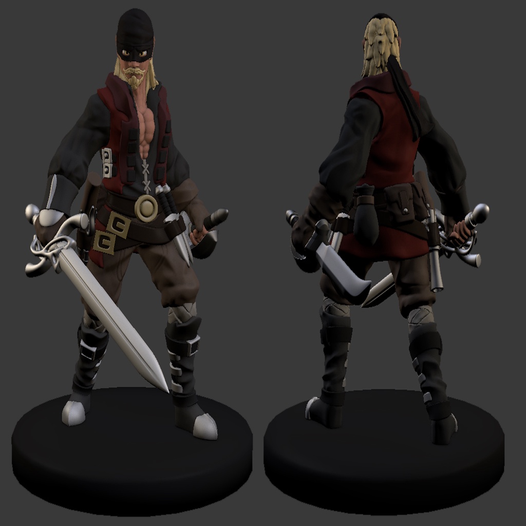 Dread Pirate Bob Miniature