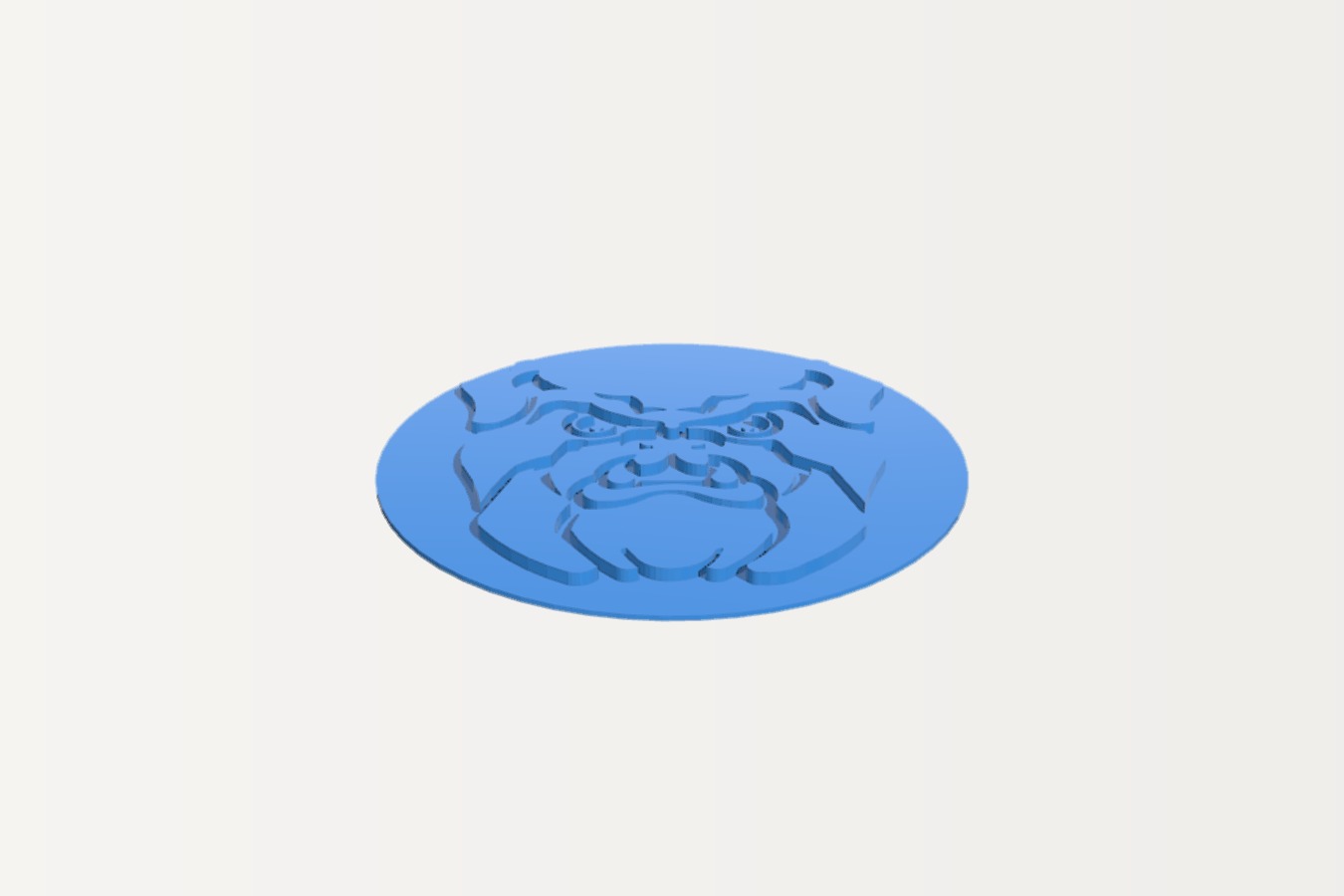 Butler Bulldog Logo (not the same colors)
