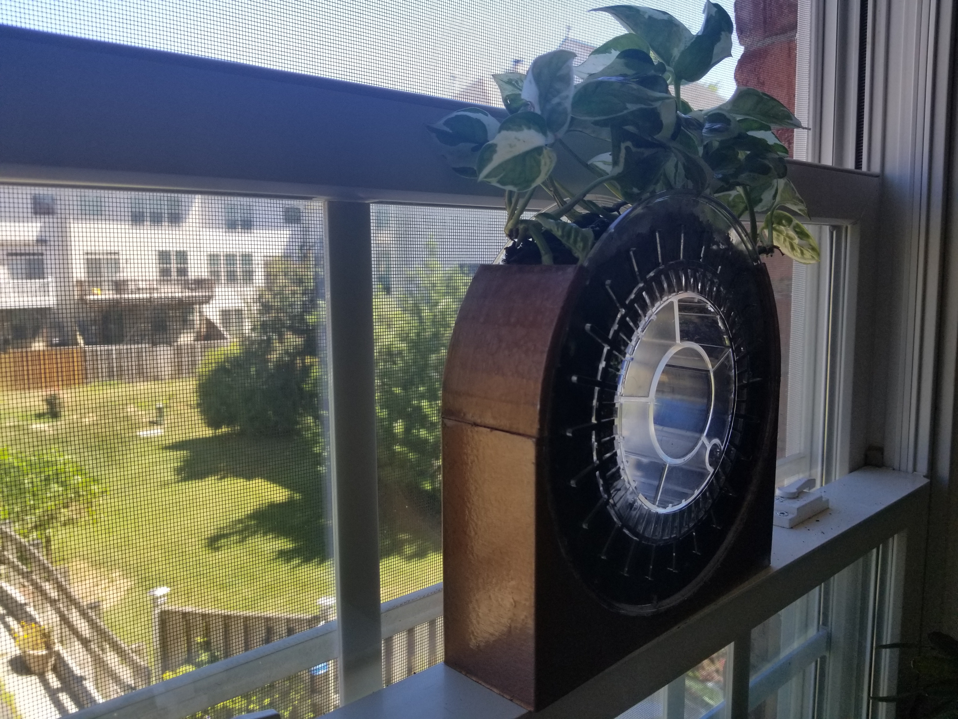 Filament Spool Planter (ColorFabb 200mm Diameter Spools)