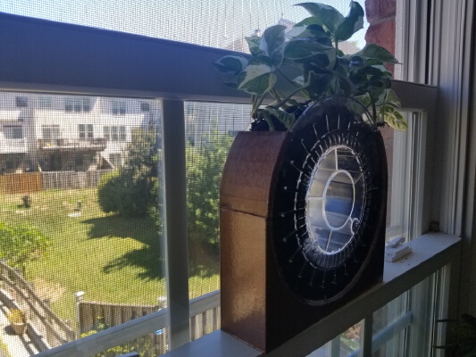 Filament Spool Planter (ColorFabb 200mm Diameter Spools) | 3d print model