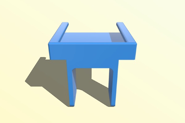 Support VTT BlackBerry Z10 | 3d print model