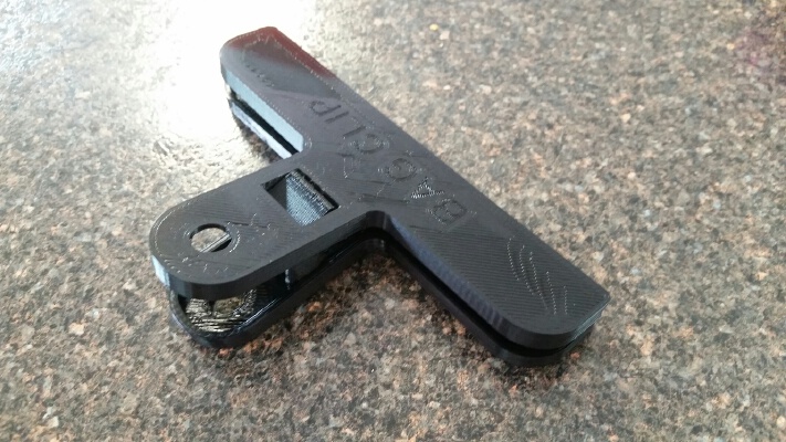 Bag Clip - Spring Loaded | 3d print model