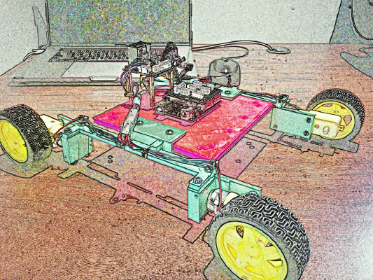 Mobile Robotic Arm | 3d print model