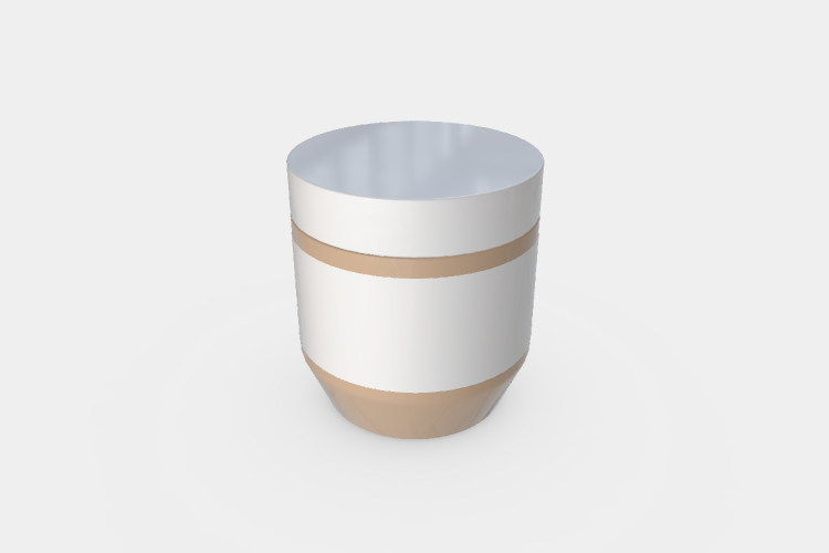 Free Plastic Cream Jar Mockup