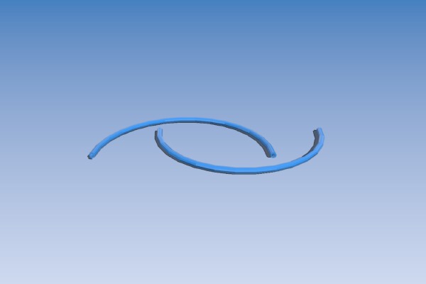 Customizable Split Circle _ Torus | 3d print model
