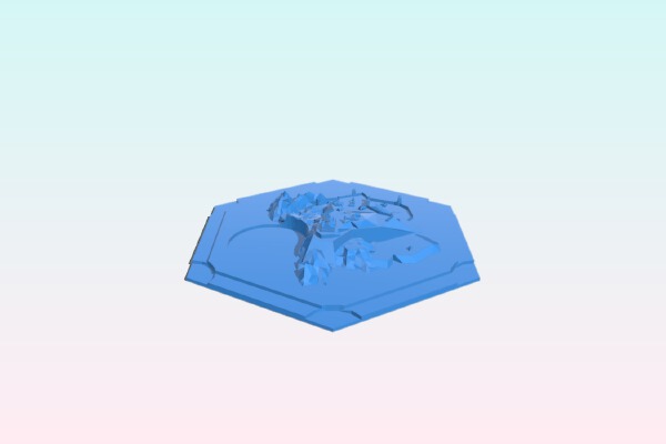Catan_Edoras_clay | 3d print model