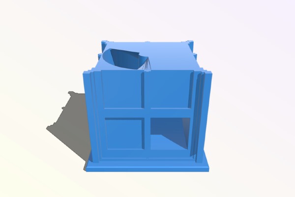 dice tower dr who | 3d print model