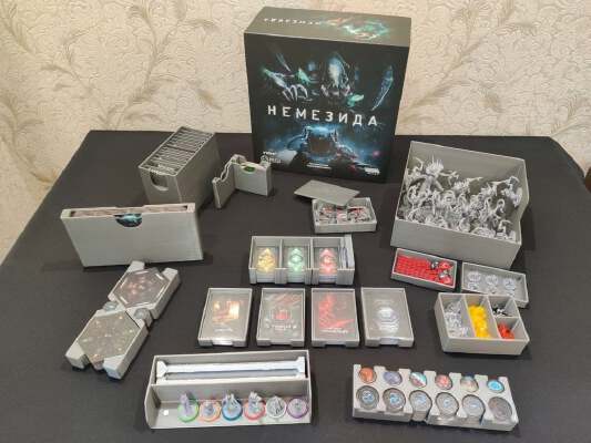 Nemesis board game Organizer | 3d print model