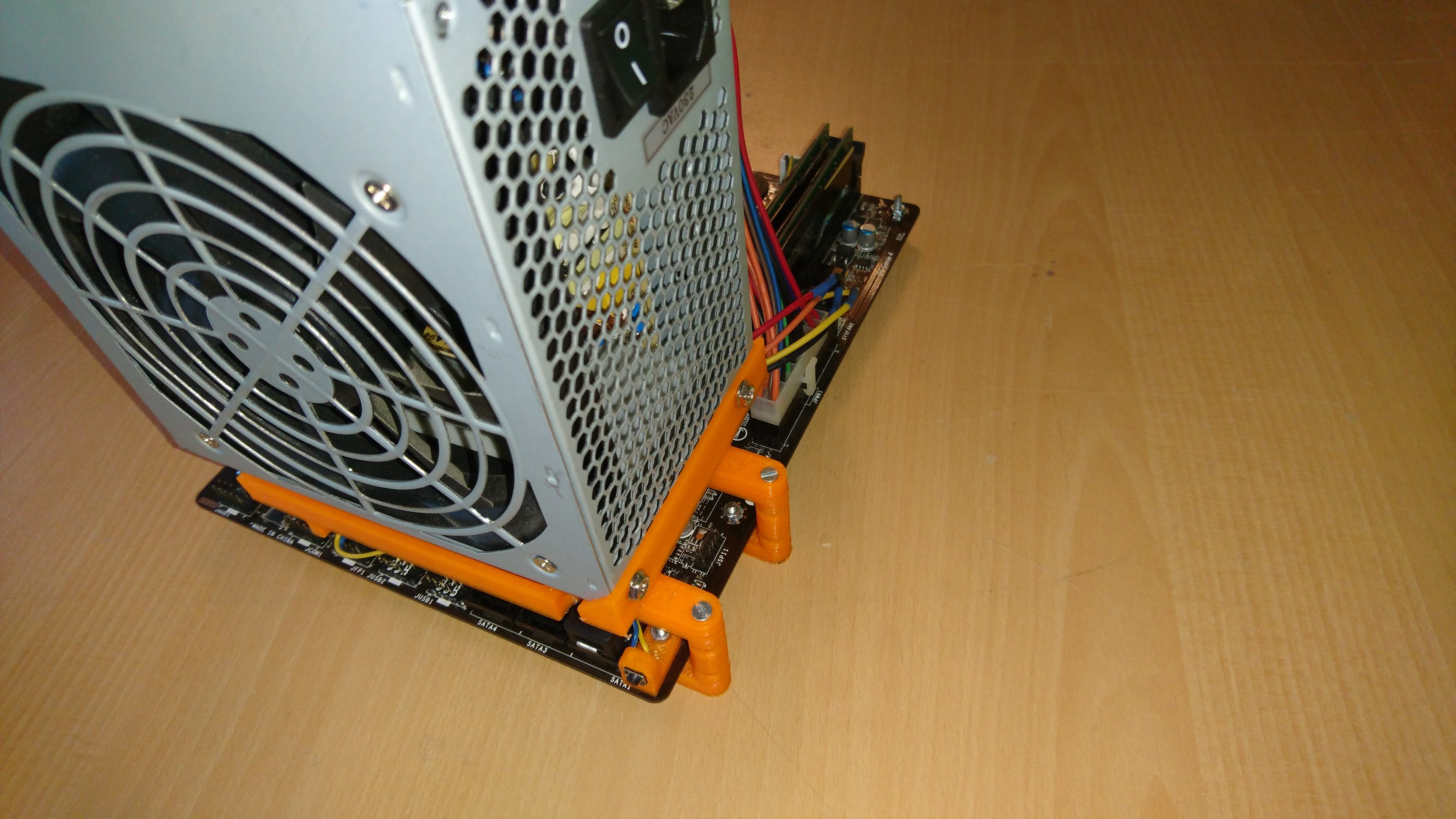 Minimalistic mATX PC build