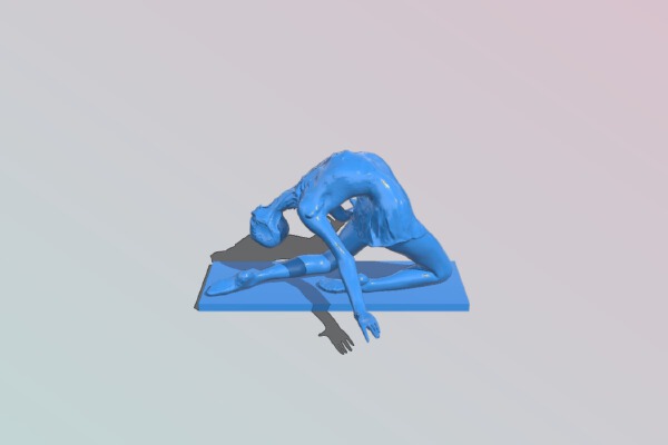 Ghoul Gymnast | 3d print model