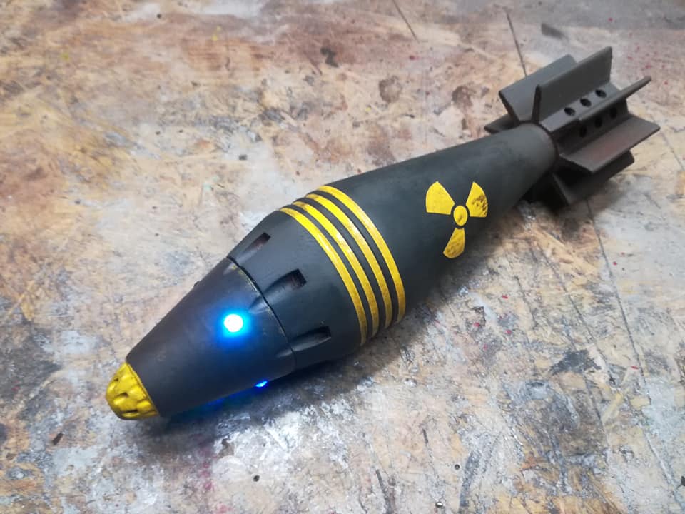 60 mm Mortar Shell Fallout Style