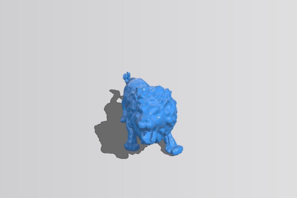 New African Lion Digitizer Scan | 3d print model