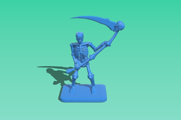 Skeleton tribute to HeroQuest | 3d print model