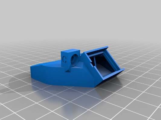 MK3 RHD Fan Duct Rev. C | 3d print model