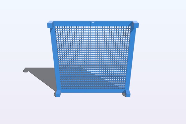 Smartmatrix pixelmatrix Pixel Grid 32x32 for IKEA Ribba 23x23 cm | 3d print model