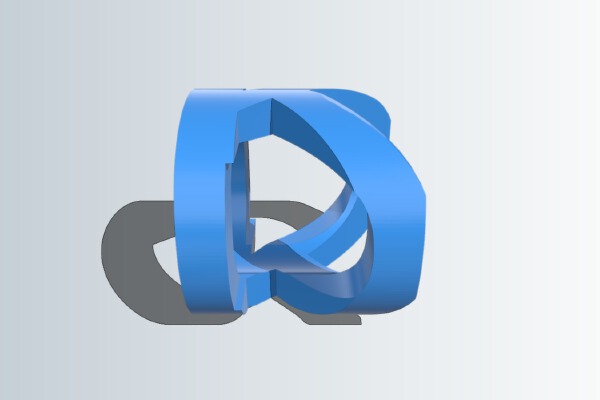 Shadow Letters | 3d print model