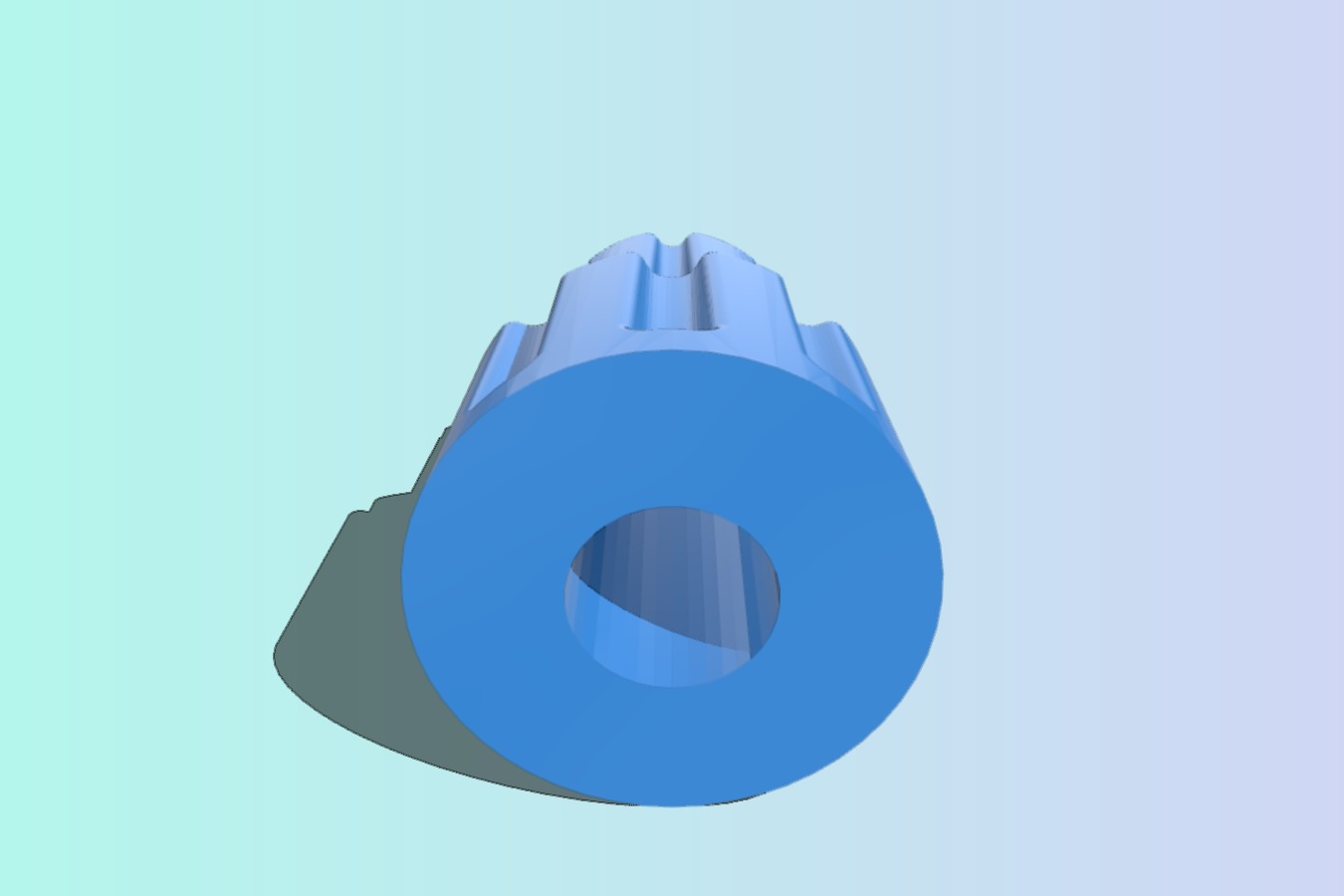 Boeing 737 Type Dual Encoder _ Rotary Switch Fake Knob (6mm hole) (Custom)